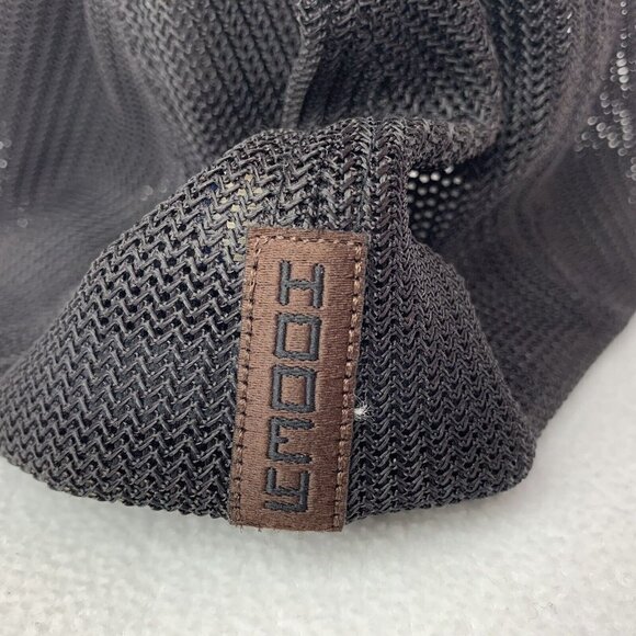 Hooey Men's Liberty Roper Black Brown Trucker Mesh Hat Flexfit Size S/M - Picture 5 of 9
